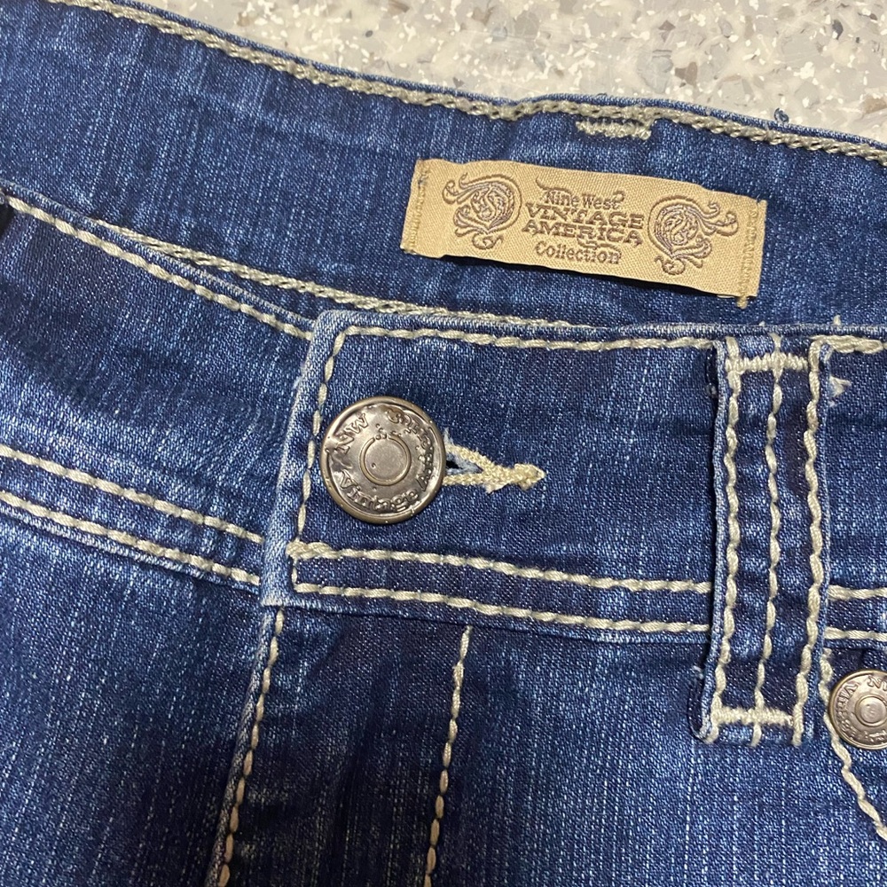 Nine West Vintage America Jean midi shorts/capris